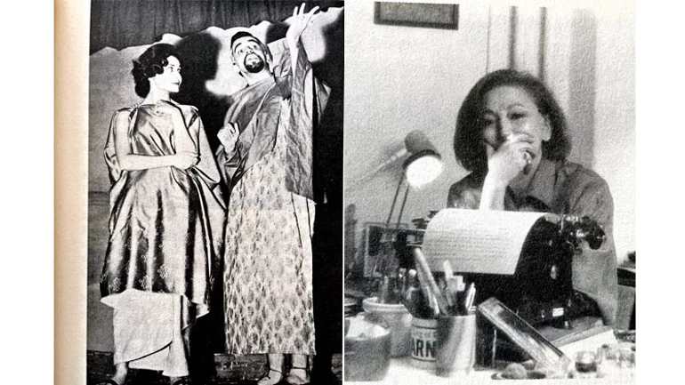 Sene 1970'ler/Robert Kolej (Yüksekokulu) Tiyatrosu’nda-Sene 1980'ler/“Yarın Yarın ile bir çizgiye dokundum herhalde. Sonra Asılacak Kadın geldi. Eleştiren de öven de çok oldu.” / Görsel: Hürriyet