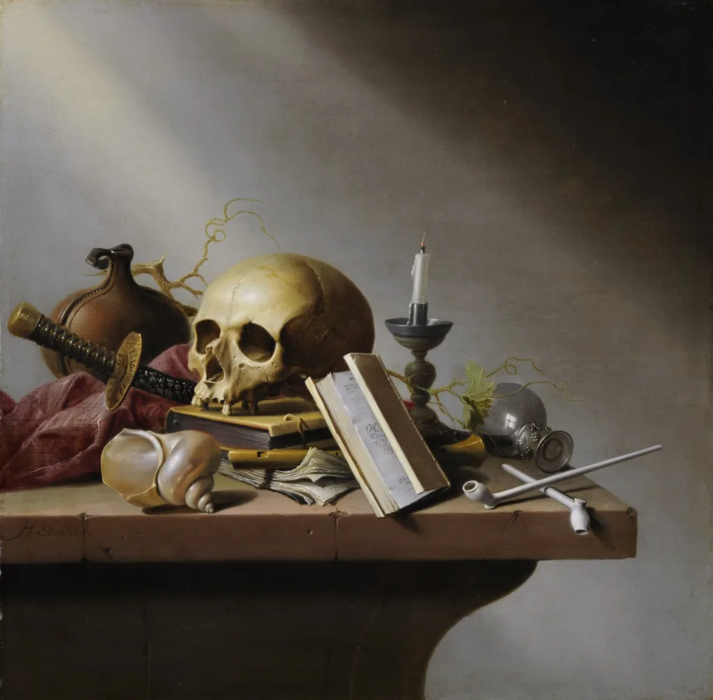 Steenwijck, Hollanda vanitas türünde yaptığı Natürmort: İnsan Hayatının Boşluklarının Alegorisi adlı tablosuyla tanınır . Bu resmi yaklaşık 1640 yılında Leiden'de yapmıştır . Londra Ulusal Galerisi koleksiyonundadır .