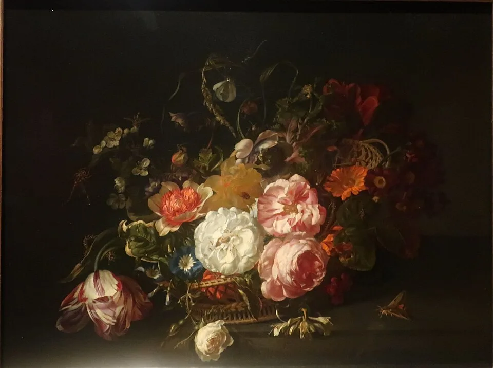 Rachel Ruysch, Çiçek Sepeti, 1711
