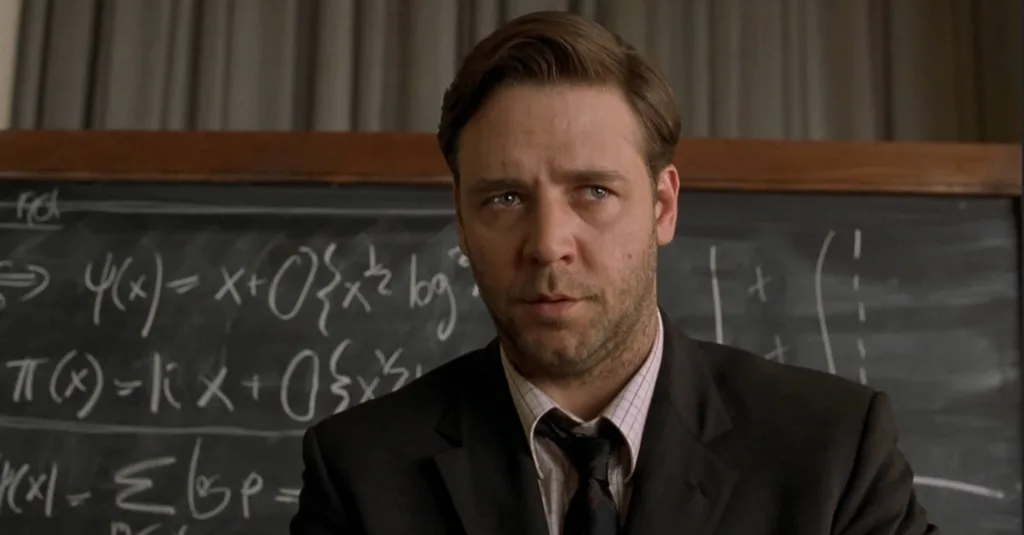 A Beautiful Mind (2001) - Russell Crowe, John Nash Jr. rolünde