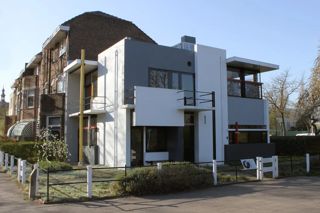 Utrecht'teki Rietveld Schröder Evi. Görsel: Hay Kranen