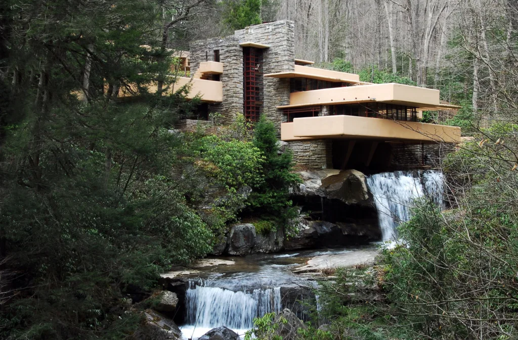 Pennsylvania , Mill Run'daki Fallingwater