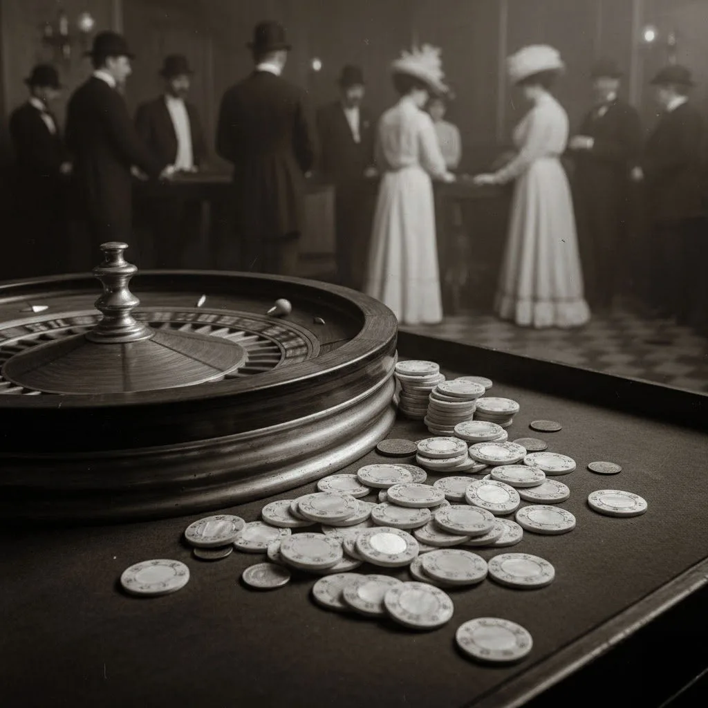 Eserdeki casino mekanının tasviri.