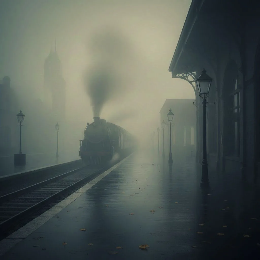Tren yolculuğunu temsilen.