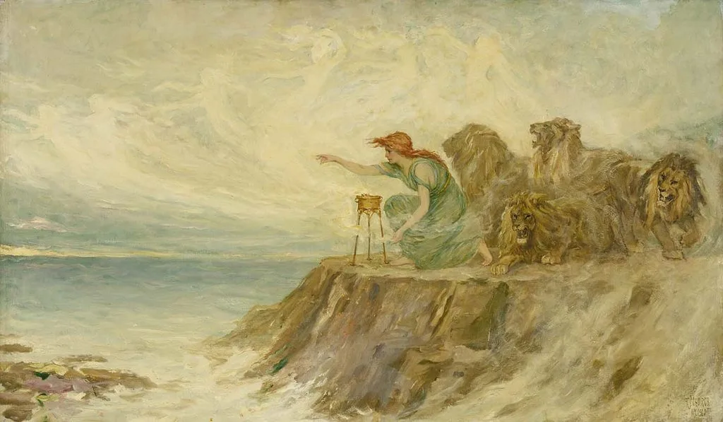 Frederick S. Church'ün Circe'si ( 1910)